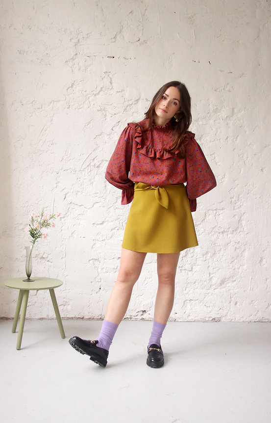 Pantalon Maille Brume Velours