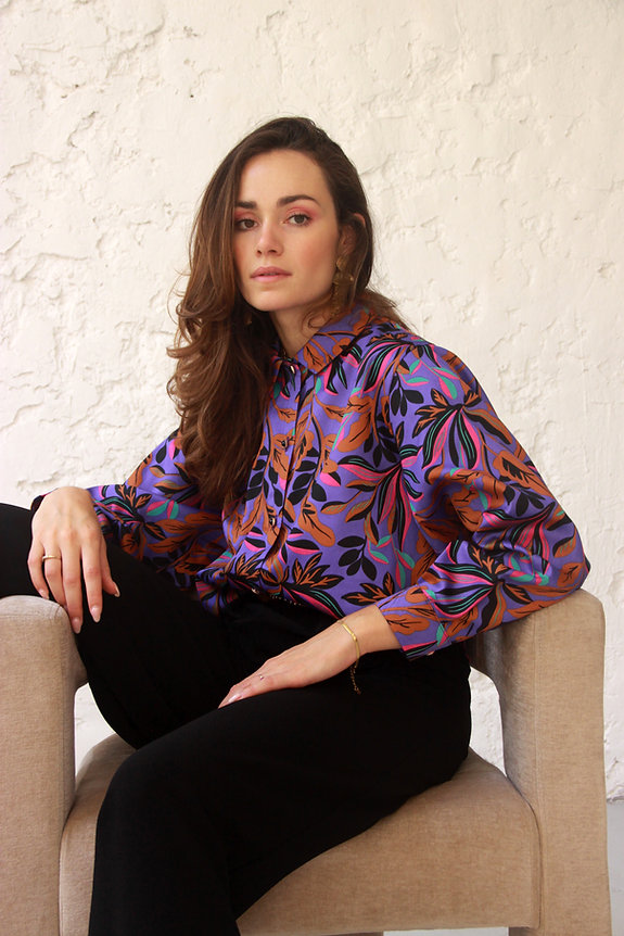 Pantalon Maille Galet Loft