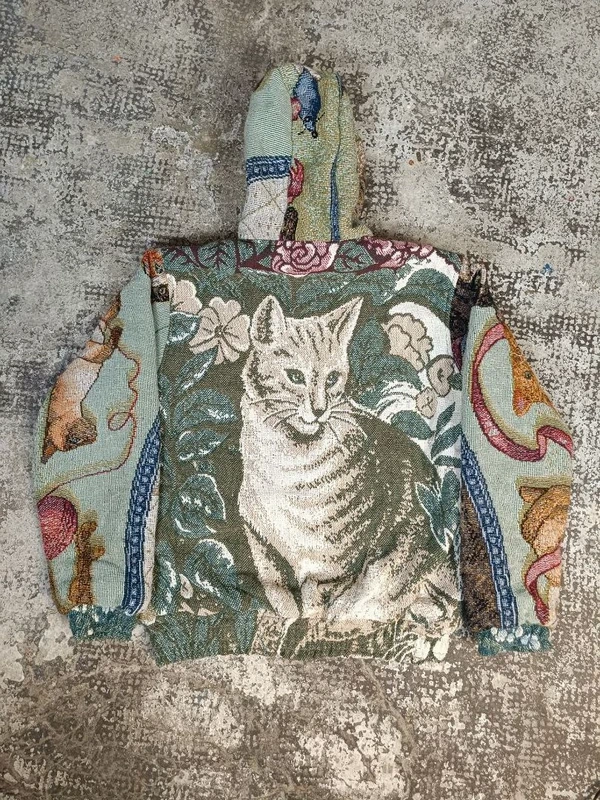 Cat Print Tapestry - photo 2